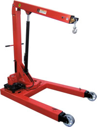 78600B - NOR - 3 Ton Capacity Air/Hydraulic Floor Crane
