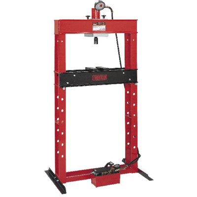 78024 - NOR - 25-Ton Shop Press with Air/Hydraulic Pump