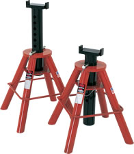 81208 - Norco - Pair of 10 Ton (each stand) Capacity Short Heigh