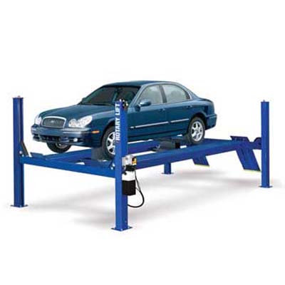 Rotary Auto Lift 4 post Closed Front 14000lb 182-1/2\" WB SM14L